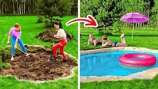 Easy And Cheap DIY Swimming Pool