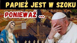 PAPIEŻ JEST W SZOKU! Watykan Drży, gdyż Przepowiednia z Medjugorie spełni się w 2024 roku!