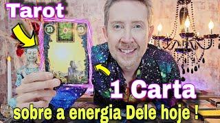 1 Carta sobre ELE HOJE ! Qual a energia dele hoje em relação a você ?Como ele está em relação a mim