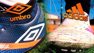 REVIEW CHUTEIRAS UMBRO E ADIDAS! | {TáNoBoslo}