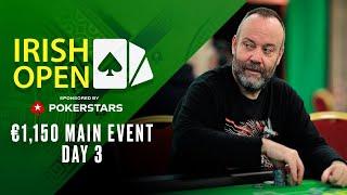 Irish Poker Open: €1K main Event - Day 3 Livestream  PokerStars