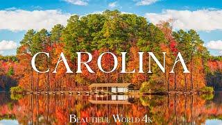 Carolina 4K - Spectacular Autumn Foliage, Peaceful Forests & Scenic Mountain Views - 4K UHD