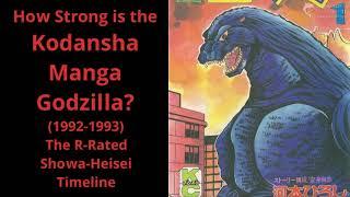 How Strong is Kodansha Manga Godzilla? The R-Rated Showa-Heisei Timeline