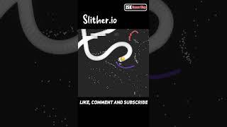 I killed the big snake even though it was small #gaming #games #slithersnake #slither.io #wormszone