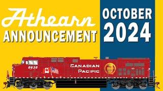 Athearn October 2024 Announcement:  Athearn Genesis GE AC4400CW Diesel Locomotives