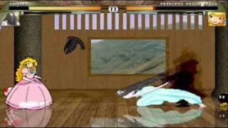 Random Mugen Fight: Samara vs. Princess Peach