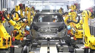 All-new Nissan Ariya Production line in Japan | Nissan Intelligent Factory