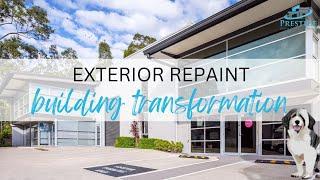 ► Commercial Property External Repaint  Sunshine Coast   Prestige Home Transformations