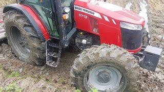 Massey Ferguson 6713 曳引機 耕耘機 農耕機 翻土機 新車測試tractor トラクター รถแทรกเตอร์  traktor ट्रैक्टर traktör máy ké