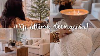 MI ÚLTIMA DECORACION | OTOÑO 2024 | DECORACIÓN DE MI SALA