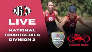 LIVE RUGBY: NATIONAL TOUCH SERIES | MEN'S AND WOMEN'S DIVISION 3