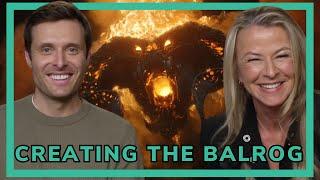 THE RINGS OF POWER INTERVIEW on creating the BALROG and shooting a big ONE-TAKE scene for the finale