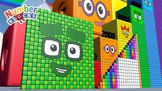 Numberblocks Step Squad 400 vs 25 MILLION - Count to 25,000,000 Song - Learn to Count BIG Numbers!