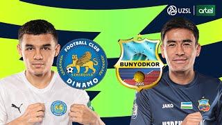 Dinamo - Bunyodkor. O'zbekiston Superligasi 13-tur