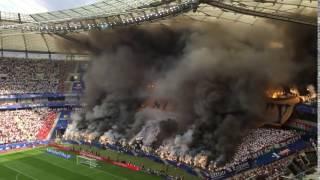 Lech Poznań - Legia Warszawa - Polish Ultras Set The Stadium On Fire! - 02-05-2016