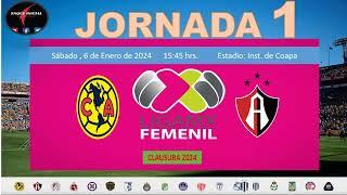 Jornada  1 Liga Mx Femenil Saque Inicial Deportes