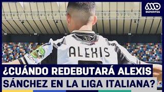 Así fue el retorno de Alexis al Udinese: ¿Cuándo debutará el "Niño Maravilla" en Italia?