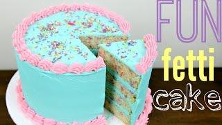 Funfetti Birthday Cake Decorating - CAKE STYLE