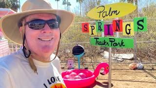 (Part 1) TOUR of the VINTAGE TRAILER SHOW in Palm Springs at Modernism Week Winter 2025