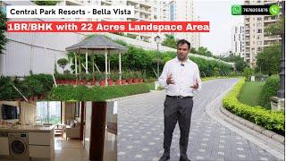 CENTRAL PARK RESORTS BELLAVISTA GURGAON | 1BR/BHK with 22 Acres Landspace Area !!!