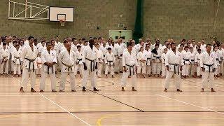 Celebrating Ohta Sensei’s Birthday at The Japan Karate Association in England gasshuku