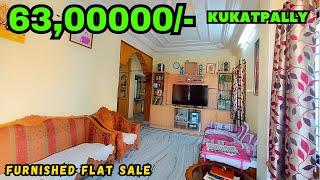 fully furnished 2 bhk flat for sale in hyderabad kukatpally | kukatpally flats | flat for sale