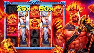 РИСКНУЛ И НЕ ПРОГАДАЛ! МАКС ВИН 40 000 000 РУБЛЕЙ В СЕССИИ ZEUS VS HADES!!! / занос / заносы недели