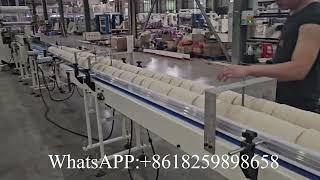 High speed automatic bathroom toilet tissue paper making machine production line