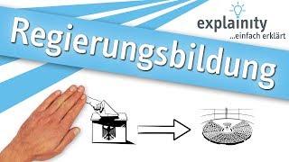 Regierungsbildung einfach erklärt (explainity® Erklärvideo)