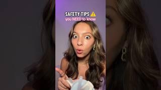 PERSONAL SAFETY TIPS EVERY GIRL NEEDS TO KNOW ️ #girls #relatable #advice