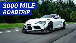 I drove my GR SUPRA THOUSANDS of Miles to See My FRIENDS! 10K Subscriber Special!