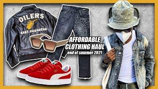 CRAZY AFFORDABLE MENS CLOTHING HAUL | END OF SUMMER Pickups 2021 (Affordable Designer Alternatives)