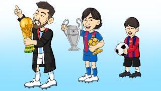 The Full Story of LIONEL MESSI | Football Animation by FWorld