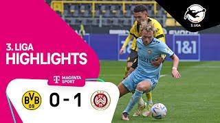 Borussia Dortmund II - SV Wehen Wiesbaden | Highlights 3. Liga 22/23