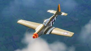 DCS World | P-51 Mustang Project Overlord PvP | Echo19 Sound Mod