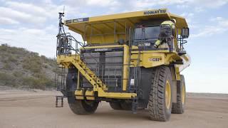 Komatsu HD785-8 cab familiarization