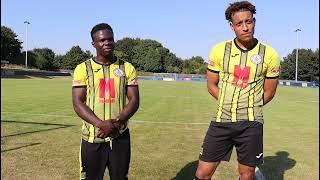 Post-Match Interview | Jacques Etia & Kevin Spinelli | Liversedge 0-1 Ashton United