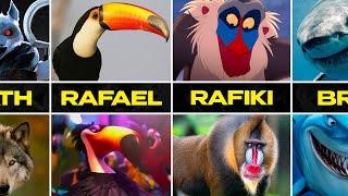 Cartoon Characters in Real Life