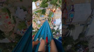 POV: going STRAIGHT DOWN on a DROP TOWER  #shorts