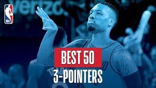 Best 50 Three Pointers: 2018 NBA Season