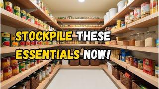 Prepping Your Pantry: Essential Foods to Stockpile Now