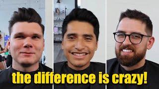 3 Incredible Men's Hair Makeovers | Before & After Hairstyles You Need To See To Believe!