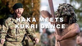 NZDF Haka meets Gurkari Kukri Dance | New Zealand Army