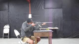 Testing a Ruger semi-automatic  rifle