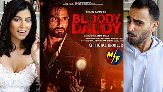 BLOODY DADDY TRAILER REACTION!! | Shahid Kapoor | Diana Penty | Ali Abbas Zafar | Jio Cinema