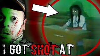 TERRIFYING NIGHT AT INDIAN BURIAL HOUSE (I GOT SHOT AT)