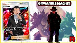 Giovannis Herrschaft: Das skrupellose Boss-Deck im Pokémon TCG Pocket!