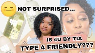 Is 4U By Tia...TYPE 4 FRIENDLY??? | Review