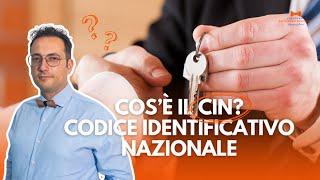 Allerta CIN! E' arrivato il “Codice identificativo nazionale”! ️