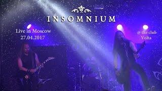 Insomnium - Live in Moscow 27.04.2017 (Entire concert)